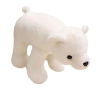 Jouet en peluche ours polaire - en peluche douce lumineuse à LED, coussin doux et câlin, design mignon ajoute de la chaleur et du charme, offre une ambiance chaleureuse de nuit, décoration c