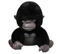 Jouet en Peluche - Peluche Courte, 20 centimètres, Singe, Douce | Réaliste Gibbon Chimpanzé Oreiller, PP Coton Animal Jouet pour Anniversaire, Chambre d'enfant, décoration canapé, Jeu câlin