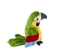 Jouet En Peluche Perroquet Parlant Électrique Mignon, Enregistrement Des Répétitions, Ailes Ondulées, Oiseau Électroni En Peluche Comme Cadeau Pour Enfants