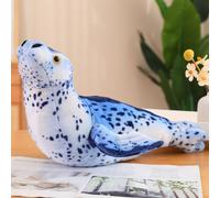 Jouet en peluche phoque otarie Top Ball, poupée Ocean Park, cadeau pour enfants Sceau bleu classique 0,33 kg-53 cm