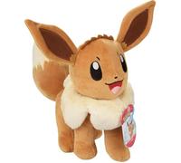 Jouet en peluche - Pokémon - Évoli - 30,5 cm - Sous licence officielle - Doux et câlin