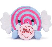 Posh Paws Swizzels Love Hearts 18cm Sweet Sixteen Soft Plush Toy