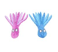 Jouet en Peluche Poulpe pour Animaux de Compagnie, Jeu Interactif Résistant à la Mastication, pour Chiots, Chiens, Intérieur et Extérieur, Matériau en Peluche (Style 1)