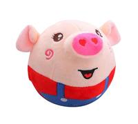 Jouet en peluche pour animaux de compagnie en mouvement actif - Jouet pour chiens en mouvement qui parle | Jouet de cochon sauteur balle de chien dansant | Jouets pour chiens en mouvement
