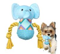 Jouet en peluche pour animaux domestiques, jouet éléphant en peluche pour chiens | accessoire pour animaux domestiques interactif à mâcher pour jouer et combattre l'ennui à la maison et en voyage