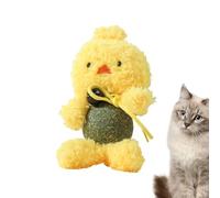 Jouet en Peluche pour Chat à l'à Chat, Jouet Boule d'à Chat | Boule Interactive d'à Chat pour Chat en Peluche - Jouet de Stimulation Physique d'exercice de Chaton d'intérieur pour Toutes Les Races et