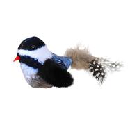 Jouet en Peluche pour Chat Oiseau Chantant - Oiseau Chantant Automatique, Chaton, Chat ennuyé, Jouet électronique Domestique pour Chat Chantant en Forme d'oiseau, Jouet et sûr pour Animal de c