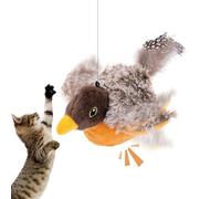 Jouet en peluche pour chat - Rechargeable - Ailes battantes - Jouets interactifs pour chats d'intérieur