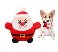 Jouet en peluche pour chien - Cadeau de 5 pouces - Jouet à mâcher en corde de coton - Jouet de Noël pour chiots et petits chiens - Nettoyeur de dentition interactif pour le plaisir des vacances en