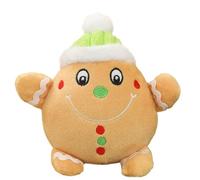 Jouet en peluche pour chien - Cadeau de 5 pouces - Jouet à mâcher en corde de coton - Jouet de Noël pour chiots et petits chiens - Nettoyeur de dentition interactif pour le plaisir des vacances en