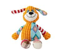 Jouet en peluche pour chien de dessin animé - Chien animal qui couine, jouet à mâcher durabl, chiot doux et adulte avec fonctionnalités interactives | Outil de jeu d'intérieur pour récupérer des jeux