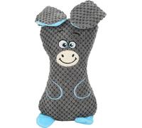 Jouet en peluche pour chien doux grinçant résistant interactif animal de compagnie à mâcher pour les petits chiens de taille moyenne à grande