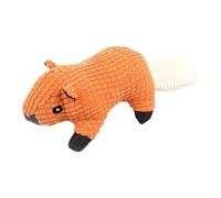 Jouet en peluche pour chien en forme d'écureuil, jouet interactif pour chien avec couineur, jouets en peluche mignons pour chiots, jouet couineur pour chien en intérieur, jouet pour chien en peluche
