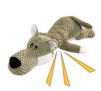 Jouet en peluche pour chien grinçant - Jouet en peluche élégant pour chien, jouet en peluche pour chien | Assortiment de jouets en peluche pour chiens, jouets à mâcher d'anime