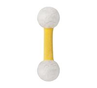 Jouet en peluche pour chien - Haltère interactive - Accessoire pour animaux de compagnie - Jouet de changement de dents pour chiots - Pour petits et moyens et grands chiots et chats à l'intérieur et à