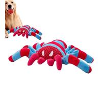 Jouet en peluche pour chien, jouet pour chien araignée - Jouet en peluche pour chien de compagnie, araignée, bruyante, résistante aux morsures, nettoyage des dents, jeu interactif pour soulager l'ennu