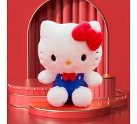 Jouet En Peluche Pour Enfants Hello Kitty De Sanrio Authentique Et Autorisé Poupée De Cadeau Kt À 50 Ans De Taille Environ 23cm