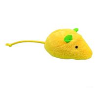 Jouet en peluche pour petit animal fixé à une corde élastique pour un mouvement de balancement réactif et un jeu instinctif (B)