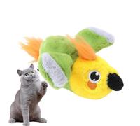 Jouet en peluche rechargeable pour chat et perroquet | Jouets électriques pour chat pour chaton, chiot, petit chien, stimulation, exercice de chasse, ennui