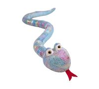 Jouet en peluche serpent géant - Design doux en peluche jumbo, longue figure d'animal, nouveauté présentoir serpent, créature réaliste | Peluch serpent réaliste fournissant