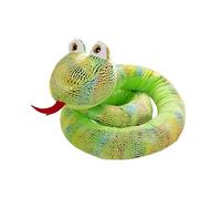 Jouet en peluche serpent géant - Design doux en peluche jumbo, longue figure d'animal, nouveauté présentoir serpent, créature réaliste | Peluch serpent réaliste fournissant