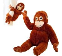 Jouet En Peluche Singe à Bras Long, Poupée En Peluche Douce Et Compressible Avec Singe Lesté Et Mignon à Suspendre Pour Soulager Le Stress, Cadeau De Câlin D'épaule Pour Les Personnes (1PCS)