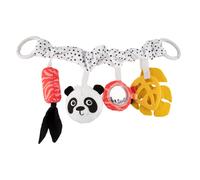 Jouet en peluche suspendu avec hochet Canpol Babies Panda