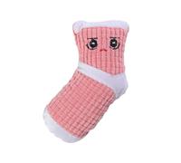 Jouet en peluche très résistant pour chien en forme de chaussette - Jouet résistant à la morsure pour chien - Pour jouer à la dentition de petites et moyennes races