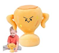 Jouet en peluche trophée, trophée en peluche | épargnante en peluche,Multifinection accompagnant la peluche de pour les adultes, caricature décorative Cartoon Throw