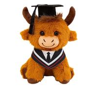 Jouet en Peluche Vache Diplômée 24,9 centimètres Figurine Bovine