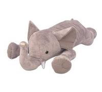 Jouet en peluche - vidaXL - Éléphant XXL - 120 cm - Gris - Pour enfants à partir de 3 ans Gris G