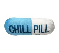 Jouet en peluche vocale pour animaux de compagnie, pilule relaxante, jouet en peluche en forme de capsule, jouet pour chien en tissu vocal, résistant aux morsures, jouet imprimé for an