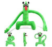 Jouet en peluche - YIBUJIAZU - Rainbow Friends - Vert - 25 cm - Sécurisé pour enfants