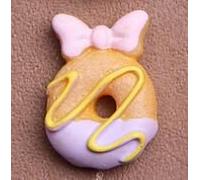 Jouet En Plasticine Pour Enfant, 2 Pièces, Dessin Animé Donut Polymère Slime Charms Lizun Pâte À Modeler, Jouet Pour Bricolage, Fournitures De Remplissage De Slime - 2pcs M