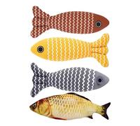 Jouet En Poisson À Cataire Pour Chat Exerciceur Résistant aux Morsures avec | En Forme De Poisson Pour Chat Avec Cataire pour Salon Chambre Bureau Jardin Petit et Moyen Chat