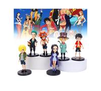 Jouet en Pvc, 6 pièces, modèle un rôle, décoration de bureau, cadeau de noël pour enfants