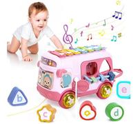 Jouet Enfant 1 an Jouet Bebe 6 9 12 18 Mois avec Musique Jouet Rampants Bébé 1 2 3 4 Ans Garçon Fille Cadeau d'anniversaire de Noël