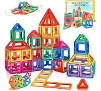 Jouet Enfant 3 4 5 6 7 8 Ans Construction Magnetique Jeux pour Enfant Creatif STEM Educatif 3D Magnetique bloc Montesorri Jouet Cadeau Enfant Fille Garcon 4 5 6 Ans Pour Anniversaire Noël L'Epiphanie