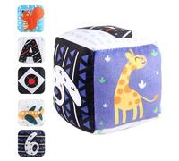 Jouet enfant hochet balle bébé hochet en tissu avec poignée, boule sensorielle avec étiquette, boule sensorielle douce, boules colorées avec étiquette pour les tout-petits