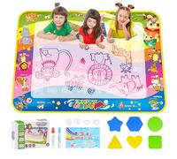 Jouet Enfant Tapis Dessin Eau Bebe 1-4 Ans Animal Cadeau Noël Garcon Jeux Educatif 1-5 Ans (39,3x31 pouce)