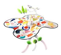 Jouet engageant à cacher et à chercher stimule la curiosité et le jeu pour une couverture colorée soulage l'ennui divertissement pour chats d'intérieur adultes