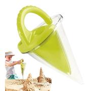 Jouet entonnoir de sable - Gadget résistant en épais, matériaux créatifs pour la construction de châteaux sur la plage, équipement éducatif pour jeux aquatiques sensoriels | Cadeau