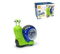 Jouet Escargot Lumineux,Luminous Snail Toy,Light Music Toys,Disco Snail Toy,Snail Walking Toy,New Dancing Snail Toy,Musical Toys,Portable Interactive Dancing Early Learning Educational Toy (Vert)
