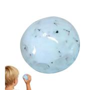 Jouet extensible pour soulager le stress - Boule élastique amusante, design de petite main, léger, matériau en gel, prise en main élastique, outil de jouet pour les personnes agitées, approche