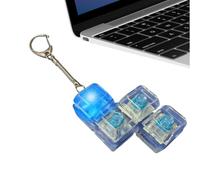 Jouet Fidget Clavier, Boutons Cliquables, 4,5 X 3 X 2,5 Cm, Porte-clés Fidget, Clicker De Doigt, Modes Silencieux Et Fort, Pour Le Travail Scolaire En Classe, La Maison, La Voiture, L'avion, Les Voyag