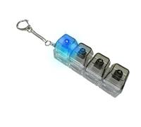 Jouet Fidget Clavier - PC 7,5 cm | Pendentif Silencieux Anti-Stress, Sac à Main Discret Amovible pour , Adolescents et Adultes, Relaxation de Concentration - conférence de Voyage, Travail d'étu