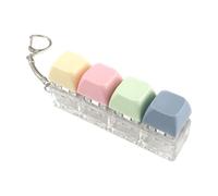 Jouet Fidget Clavier, Retour Tactile, X1, Porte-clés Sensoriel, Porte-clés Clicker De Bureau, Construction Compacte, pour Adultes, Bureau, École, Voyage, Sac À Dos, Maison, Ennui