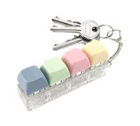 Jouet Fidget pour Clavier, Porte-clés Sensoriel Compact, 7,9 X 2,4 X 2,5 Cm, Porte-clés pour Clavier, Presse À Touches, Design Discret, pour Bureau D'école, Sac De Voyage