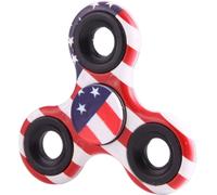 Jouet Fidget Spinner Réducteur de Stress Anti-Anxiété pour enfants et adultes, roulement à billes en acier + matériau ABS, drapeau américain