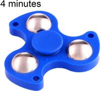 Jouet Fidget Spinner Réducteur de stress Jouet anti-anxiété pour enfants et adultes, 4 minutes de rotation, plastique Trois feuilles